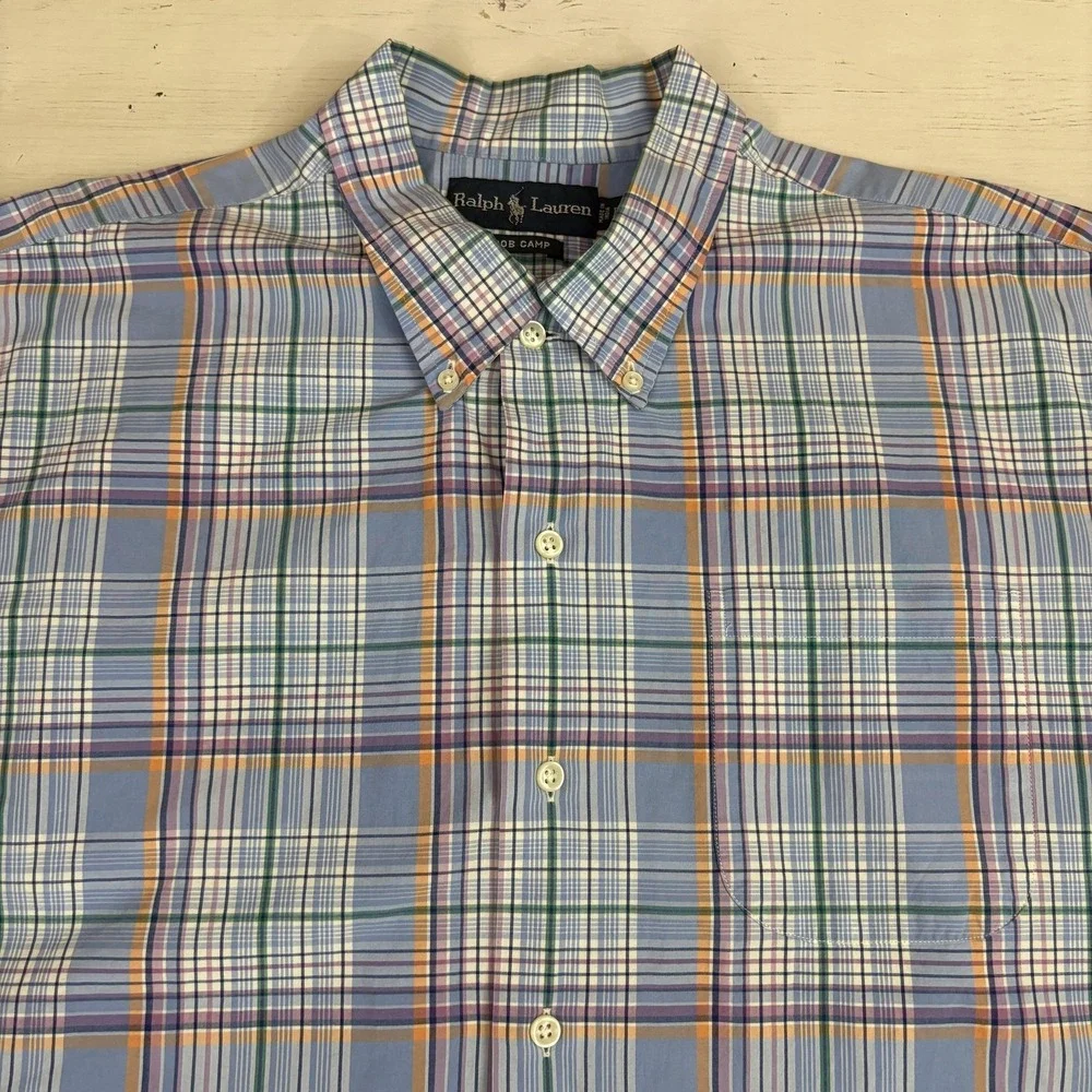 Ralph Lauren Bob Camp Shirt Polo Ralph Lauren Mens Large